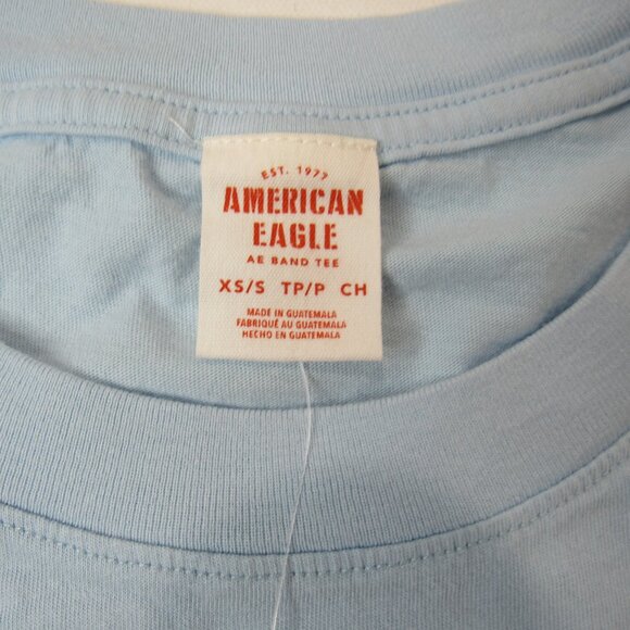 American Eagle AE Band Tee The Rolling Stones Graphic Women's Oversize XS - Picture 3 of 7